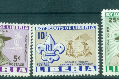 Liberia-1961-Scouts-MLH-lot56718