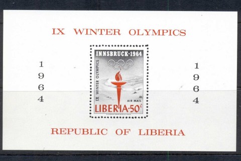 Liberia-1964-Winter-Olympics-Innsbruck-MS-MUH