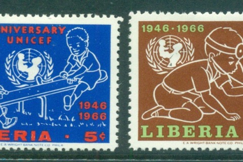 Liberia-1966-UNICEF-MLH-lot56734