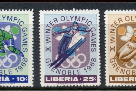 Liberia-1967-Winter-Olympics-Grenoble-MUH