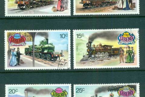 Liberia-1973-Trains-CTO-Lot56767