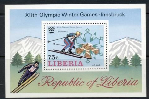 Liberia-1976-Winter-Olympics-Innsbruck-MS-MUH