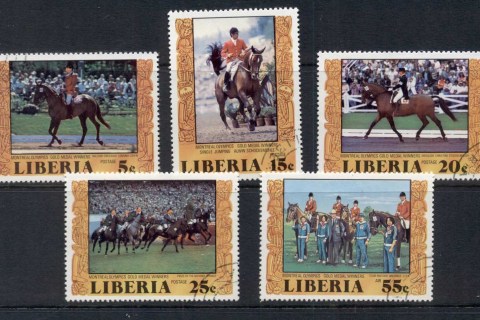 Liberia-1977-Summer-Olympics-Gold-Medal-Winners-CTO