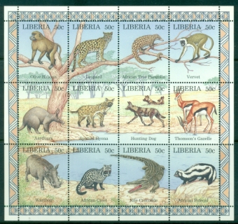 Liberia-1997-Local-Animals-MS-MUH