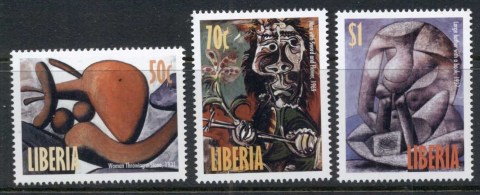 Liberia-1998-Picasso-paintings-MUH