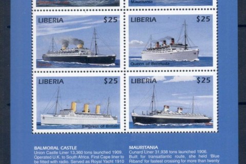 Liberia-1999-Ships-MS-MUH