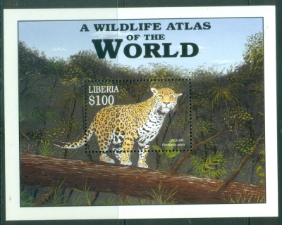 Liberia-2001-Wildlife-Atlas-of-the-World-Panther-MS-MUH