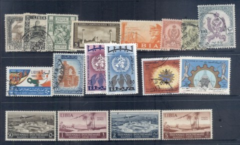 Libya-1940s-on-Assorted-Oddments-Mint-Used