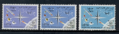 Libya-1965-Fifth-World-meterological-day-MUH