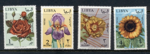 Libya-1965-Flowers-MUH-2