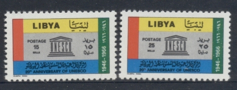 Libya-1967-UNESCO-20th-Anniversary-MUH