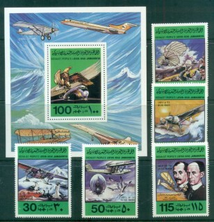 Libya-1978-Aviation-1xMS-MUH-lot81690