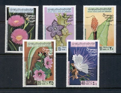 Libya-1979-Flowers-MUH