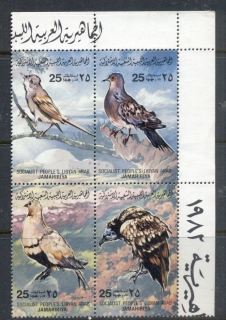 Libya-1982-Birds-25d-blk-MUH