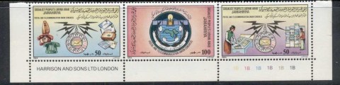 Libya-1984-Postal-telecommunication-Union-MUH