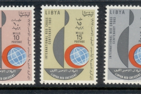 Libya-1963-Red-Cross-Centenary-MLH