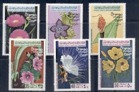Libya-1979-Flowers-of-Libya-MUH