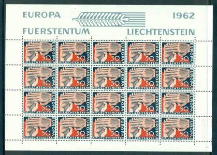 Liechtenstein-1962-Europa