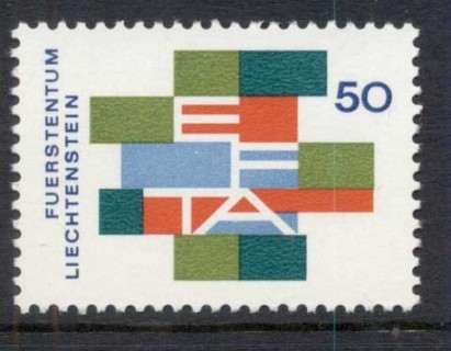 Liechtenstein-1967-EFTA-MUH