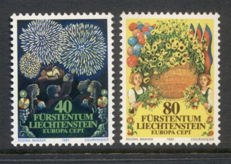 Liechtenstein-1981-Europa-MUH