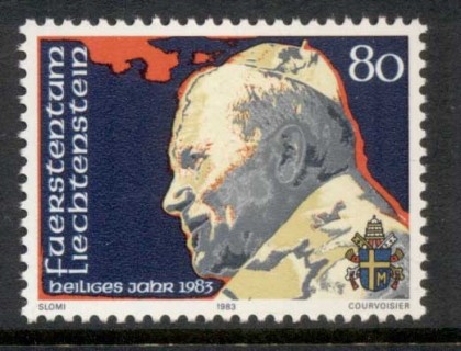 Liechtenstein-1983-Pope-John-Paul-II-MUH