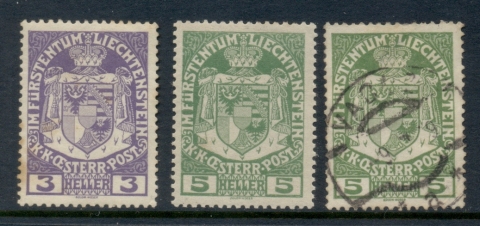 Liechtenstein-1917-18-Coat-of-Arms-faults