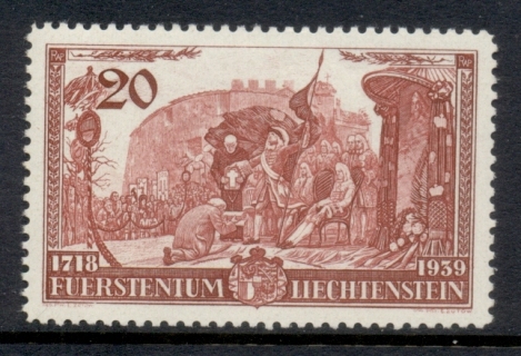 Liechtenstein-1939-Scene-of-Homage-20rp-MLH