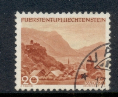 Liechtenstein-1944-45-Views-20rp-FU