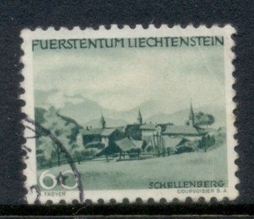 Liechtenstein-1944-45-Views-60rp-FU