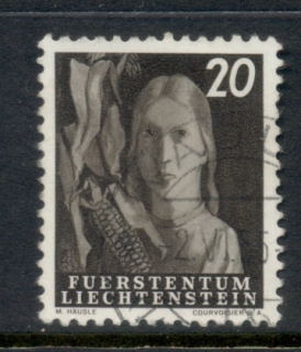 Liechtenstein-1951-Workers-20rp-FU