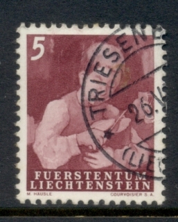 Liechtenstein-1951-Workers-5rp-FU