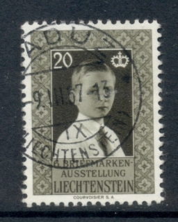 Liechtenstein-1956-Prince-Johann-Adam-FU