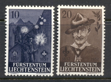 Liechtenstein-1957-Scouts-MUH