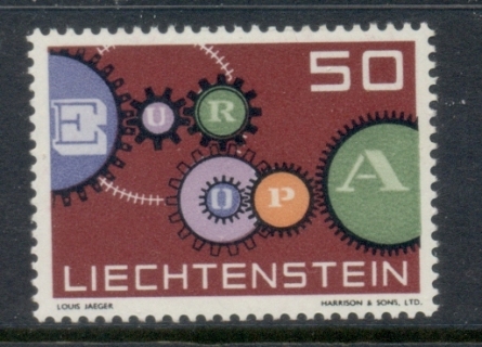 Liechtenstein-1961-Europa-2