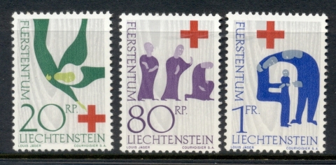 Liechtenstein-1963-Red-Cross-Centenary-MUH