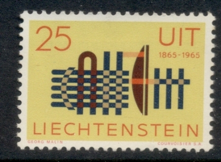 Liechtenstein-1965-ITU-Centenary-MUH-2