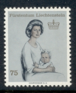 Liechtenstein-1965-Princess-Gina-MUH