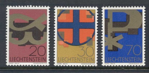 Liechtenstein-1967-Christian-Symbols-MUH