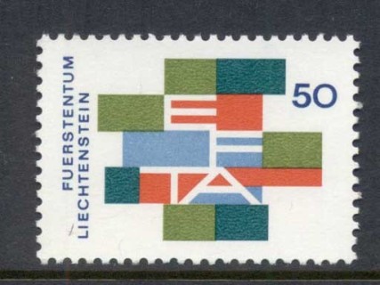 Liechtenstein-1967-EFTA-MUH