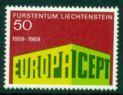 Liechtenstein-1969-Europa-MUH-Lot15786