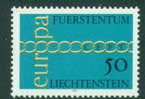 Liechtenstein-1971-Europa-MUH-Lot15788