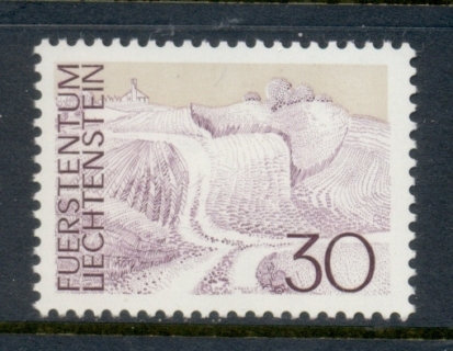 Liechtenstein-1972-73-Landscapes-30rp-MUH