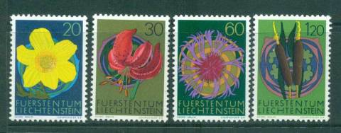 Liechtenstein-1972-Flowers-MUH-lot58251