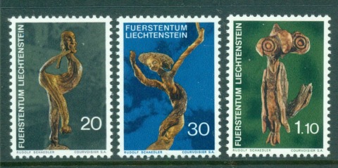 Liechtenstein-1972-Sculptures-MUH-lot58254