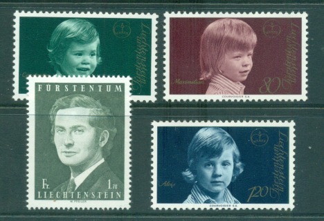 Liechtenstein-1974-Royal-Family-MUH-lot58268