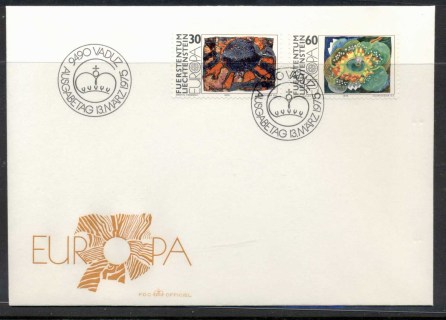 Liechtenstein-1975-Europa-Paintings-FDC