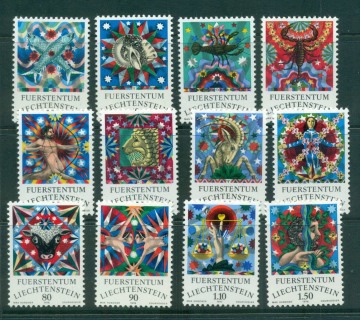 Liechtenstein-1976-78-Zodiac-Signs-Montreal-Olympics-MUH-lot58283