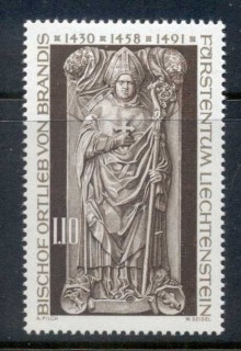 Liechtenstein-1976-Bishop-of-Chur-MUH