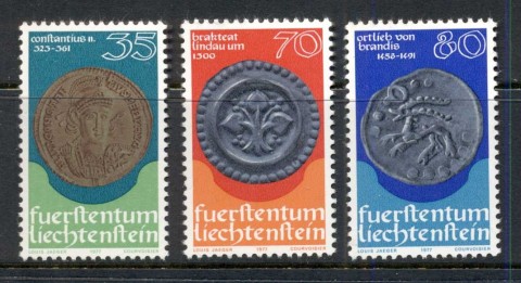 Liechtenstein-1977-Coins-Muh