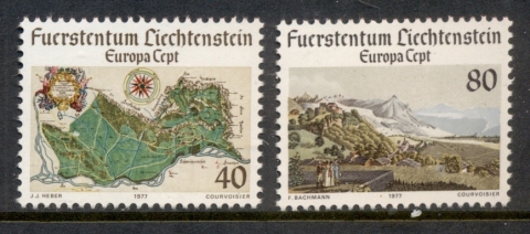 Liechtenstein-1977-Europa-MUH